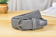 Load image into Gallery viewer, Belt Elastic Belt Canvas for Both Male and Female Pin Buckle Casual All-Match
