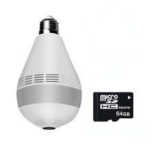 Load image into Gallery viewer, 360 ° Fisheye Draadloze Panoramisch Wifi Camera 3/5MP Home Security Ip Camera Verlichting Nachtzicht Twee Audio Licht lamp Wifi Camera
