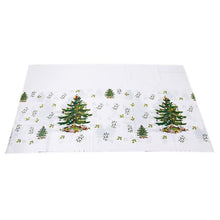 Load image into Gallery viewer, 1PC Cartoon Christmas Tablecloth PVC Table Cloth Christmas Party Table Decoration Festival Tableware

