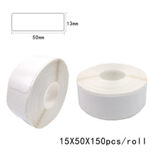 Load image into Gallery viewer, 5PK Phomemo D30 Label Tape  P11 Adhesive Lable Paper Suit For P15 Marklife L11 P12 Sticker Paper Water Proof  D30S Thermal Label
