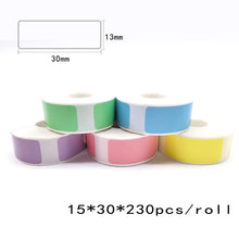 Load image into Gallery viewer, 5PK Phomemo D30 Label Tape  P11 Adhesive Lable Paper Suit For P15 Marklife L11 P12 Sticker Paper Water Proof  D30S Thermal Label
