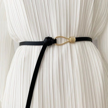 Load image into Gallery viewer, Fine Belt Ladies Decorative Belt Fashion with Dresses Jumper Waist
