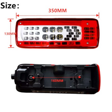 Load image into Gallery viewer, 1pc 24V For Renault Tail Lights For Volvo truck lights FH 460 FMX 500 Truck Reverse Brake Turn Stop Signal Tail Light 020565106
