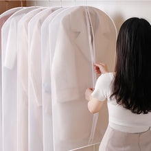 Load image into Gallery viewer, 5pcs/set Transparent Clothing Covers Garment Suit Dress Jacket Clothes Coat Dustproof Cover Protector Travel Bag Dust Cover
