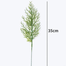 Load image into Gallery viewer, 6/12/18pcs Christmas Decoration Artificial Pine Branches Simulation Green Plant Pine Leaves DIY New Year Home Decoration Navidad
