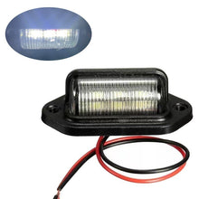 Load image into Gallery viewer, 6 LED Car Truck License Plate Lights Trunk Reading Lamp Universal License Taillight for RV Trailer Van Boat
