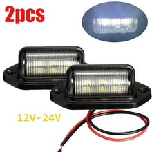 Load image into Gallery viewer, 6 LED License Plate Lights for Car Truck RV Trailer Van Universal License Taillight Waterproof Rear Lamp 12V
