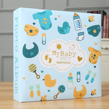 Load image into Gallery viewer, 6-inch Photo Album Writable Collection of Children Growth Photos 200pcs High-capacity Hard Shell Paper Interleaf Albums
