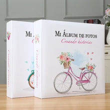 Load image into Gallery viewer, 6-inch Photo Album Writable Collection of Children Growth Photos 200pcs High-capacity Hard Shell Paper Interleaf Albums
