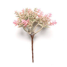 Load image into Gallery viewer, 6 pcs/bundle artificial plant grass pine for diy wedding wreath Christmas garland home decoration accessories artificial flowers
