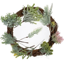 Load image into Gallery viewer, 6 pcs/bundle artificial plant grass pine for diy wedding wreath Christmas garland home decoration accessories artificial flowers
