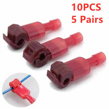 Load image into Gallery viewer, 60/30PCS Wire Cable Connectors Terminals Crimp Terminal Scotch Lock Quick Splice 22-10AWG Electrical Car Audio Kit Tool Set
