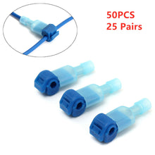 Load image into Gallery viewer, 60/30PCS Wire Cable Connectors Terminals Crimp Terminal Scotch Lock Quick Splice 22-10AWG Electrical Car Audio Kit Tool Set
