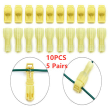 Load image into Gallery viewer, 60/30PCS Wire Cable Connectors Terminals Crimp Terminal Scotch Lock Quick Splice 22-10AWG Electrical Car Audio Kit Tool Set
