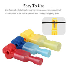 Load image into Gallery viewer, 60/30PCS Wire Cable Connectors Terminals Crimp Terminal Scotch Lock Quick Splice 22-10AWG Electrical Car Audio Kit Tool Set

