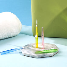 Load image into Gallery viewer, 60 Pcs/Box Toothpick Dental Interdental Brush 0.6-1.5Mm Cleaning Between Teeth Oral Care Orthodontic  I Shape Tooth Floss 0ral irrigator

