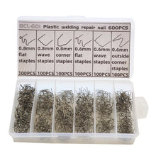 Load image into Gallery viewer, 600pcs Hot Stapler Staples for Plastic Welder Automotive Plastic Repair Machine Welding Wire Car Bumper Repair Welding Machine
