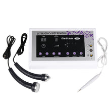 Load image into Gallery viewer, Ultrasound Machine Ultrasonic Facial Massager Body Face Skin Tigtening Spot Mole Removal Pen Care SPA Beauty Device
