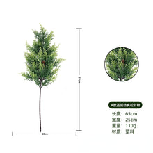 Load image into Gallery viewer, 1pcs Artificial with Fruit Green Plant Pine Branch Decoration Christmas Tree Decoration Accessories
