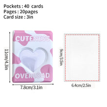 Load image into Gallery viewer, 64 Pockets Mini Photo Album Cartoon Polaroid Album Photo Photocard Holder Book Collect Kpop Album De Fotos
