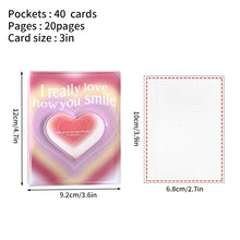 Load image into Gallery viewer, 64 Pockets Mini Photo Album Cartoon Polaroid Album Photo Photocard Holder Book Collect Kpop Album De Fotos
