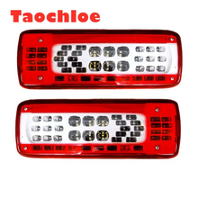 Load image into Gallery viewer, 1pc 24V For Renault Tail Lights For Volvo truck lights FH 460 FMX 500 Truck Reverse Brake Turn Stop Signal Tail Light 020565106
