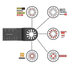 Load image into Gallery viewer, 66Pcs Oscillating Multitool saw blade sandpaper For Fein Multimaster Ryobi Milwaukee Hitachi Black&amp;Decker Chicago Dewalt Bosch
