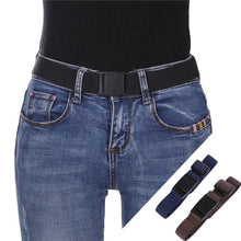 Load image into Gallery viewer, Womens Invisible Belt Elastic Adjustable - No Show Web Belt For Women
