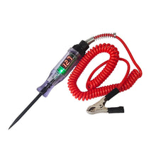 Load image into Gallery viewer, 6V 12V 24V DC Car Truck Voltage Circuit Tester Digital Display Long Probe Pen Light Bulb Automobile Diagnostic Tools Auto Repair
