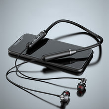 Load image into Gallery viewer, Neck mounted wireless Bluetooth neck mounted earphones Sports in ear metal earphones
