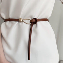 Load image into Gallery viewer, Fine Belt Ladies Decorative Belt Fashion with Dresses Jumper Waist
