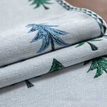 Load image into Gallery viewer, American Deer Jacquard Table Runner Tablecloth Cover Cloth Tailstock Flag
