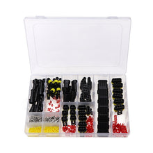 Load image into Gallery viewer, 708/408/382/352/240/296/194/15pcs 1-6Pins HID Waterproof Connectors Car Marine Seal Electrical Wire Connector Plug Truck Harness
