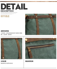 Load image into Gallery viewer, Men's sports outdoor canvas camera bag
