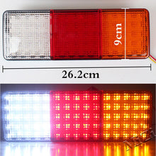 Load image into Gallery viewer, 75-LED Car Rear Bright Light Stop Tail Light Turn Lamp Truck Trailer RV Boat Stop Rear Reverse Turn Indicator Lamp
