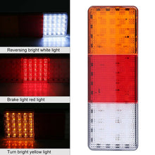 Load image into Gallery viewer, 75-LED Car Rear Bright Light Stop Tail Light Turn Lamp Truck Trailer RV Boat Stop Rear Reverse Turn Indicator Lamp

