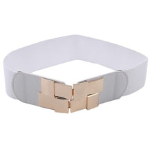 Load image into Gallery viewer, Fashion Elastic Belt Waistband Ultra Wide Adjustable Buckle Girdle Skinny Wide Belt
