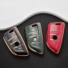 Load image into Gallery viewer, Fashion TPU Car Remote Key Case Cover Shell Fob For BMW X1 X3 X5 X6 X7 1 3 5 6 7 Series G20 G30 G11 F15 F16 G01 G02 F48 Keyless
