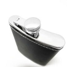 Load image into Gallery viewer, 7oz 8oz Portable Stainless Steel Hip Flask Flagon Whiskey Wine Pot Leather Cover Bottle  Funnel Travel Tour Drinkware Wine Cup
