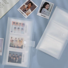 Load image into Gallery viewer, 80 Pockets Small Photo Album Transparent Photo Card Pocket Mini Instax Photocard Holder Storage Collect Book Card Kpop Album
