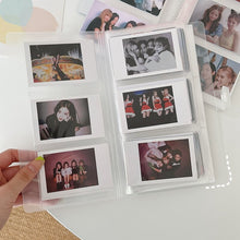 Load image into Gallery viewer, 80 Pockets Small Photo Album Transparent Photo Card Pocket Mini Instax Photocard Holder Storage Collect Book Card Kpop Album
