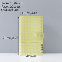 Load image into Gallery viewer, 80 Pockets Small Photo Album Transparent Photo Card Pocket Mini Instax Photocard Holder Storage Collect Book Card Kpop Album
