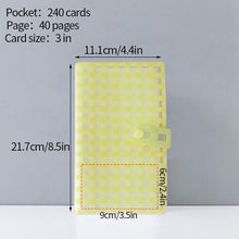 Load image into Gallery viewer, 80 Pockets Small Photo Album Transparent Photo Card Pocket Mini Instax Photocard Holder Storage Collect Book Card Kpop Album
