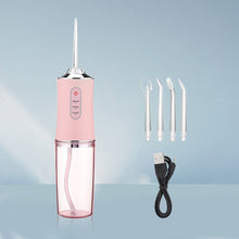 Load image into Gallery viewer, 800ML Detachable Water Tank 10 Adjustable Modes Oral Irrigator 3 Jet Tips Water Dental Pick for Braces Care Teeth Cleaner 0ral irrigator
