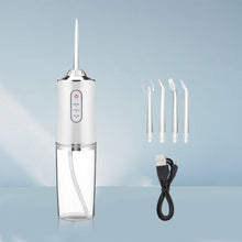 Load image into Gallery viewer, 800ML Detachable Water Tank 10 Adjustable Modes Oral Irrigator 3 Jet Tips Water Dental Pick for Braces Care Teeth Cleaner 0ral irrigator
