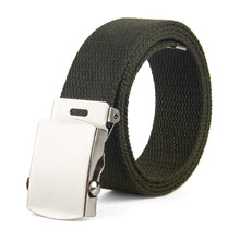 Load image into Gallery viewer, Universal Pant Belt Thickened Rolling Buckle Canvas Belt Men's Clothing Belt

