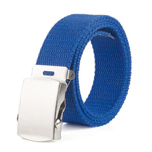 Load image into Gallery viewer, Universal Pant Belt Thickened Rolling Buckle Canvas Belt Men's Clothing Belt
