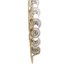 Load image into Gallery viewer, Belly Piercing Dance Belt Waist Sexy Metal Flower Crystal Coin Tassel Body Chain Jewelry
