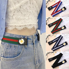 Load image into Gallery viewer, Fashion Lazy Belt Stretch Belt Elastic Belt Girl Student Jeans Seamless Belt Simple Women's Belt Elastic Band Student Belt
