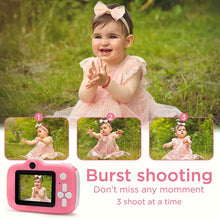 Load image into Gallery viewer, Kids Camera HD Digital Camcorder, Christmas Pink Birthday Gift for Girls
